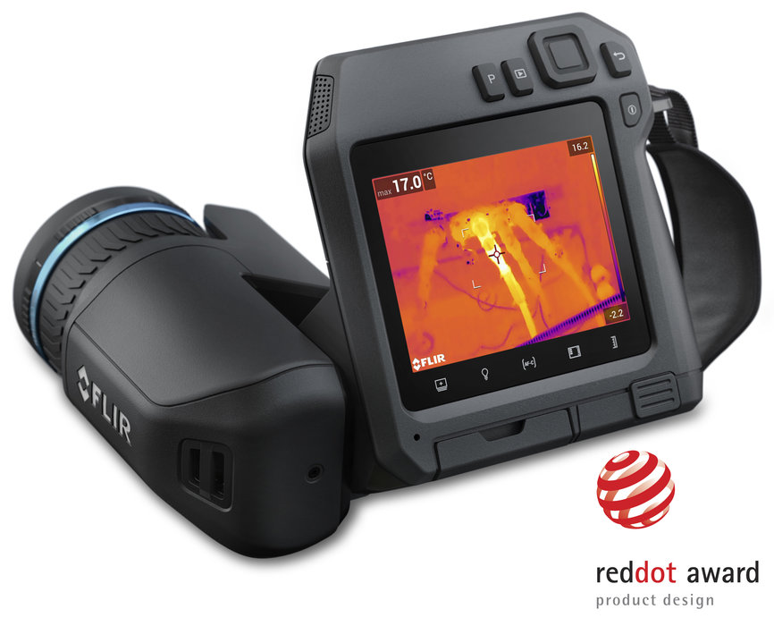 FLIR ontvangt 'Red Dot: Best of the Best' 2018 Award voor de FLIR T500-serie